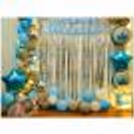 Get this gorgeous Blue balloon decoration for your baby naming ceremony!