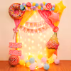 A Gorgeous Candy Birthday Decoration Surprise!
