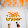 A White and Peach Theme Retirement Decor in Delhi NCR!