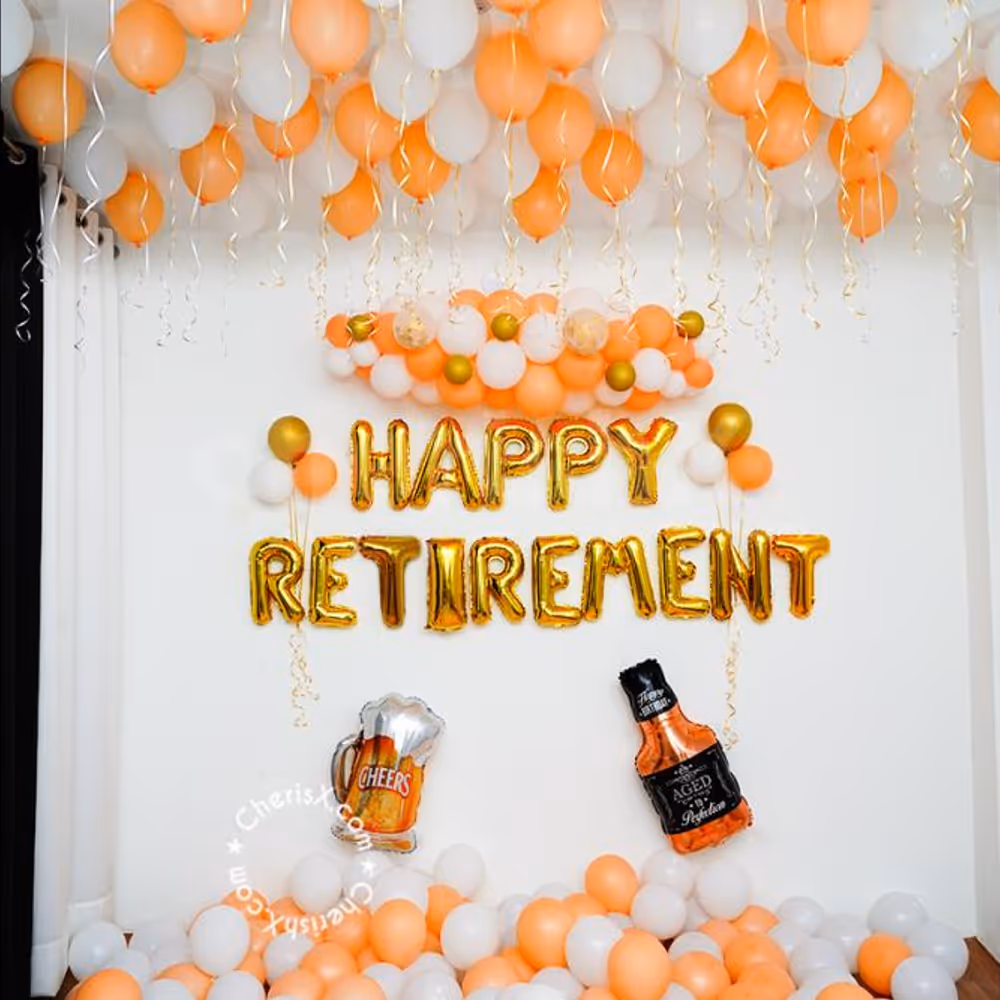 A Stunning Retirement Decor for your celebrations!