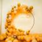 A Breathtaking Pastel Peach Balloon Ring Decor for your Celebrations!