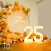 Let your celebrations be awesome with CherishX's Golden Boho Theme Decor.