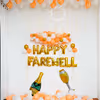 Book a perfect white and peach theme decor for your celebrations.