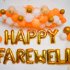 Celebrate birthdays, anniversaries and more with CherishX's White and Peach Balloon Decor.