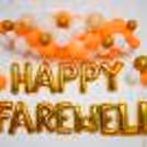 Celebrate birthdays, anniversaries and more with CherishX's White and Peach Balloon Decor.