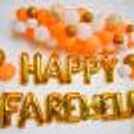 A White and Peach theme Decor for your special occasions.
