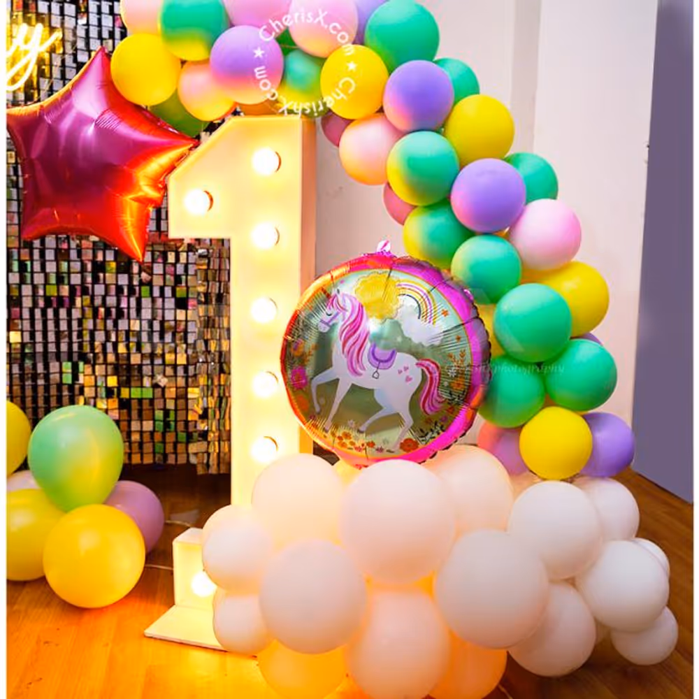 A Grand Shimmery Unicorn theme Sequence Decor by CherishX!