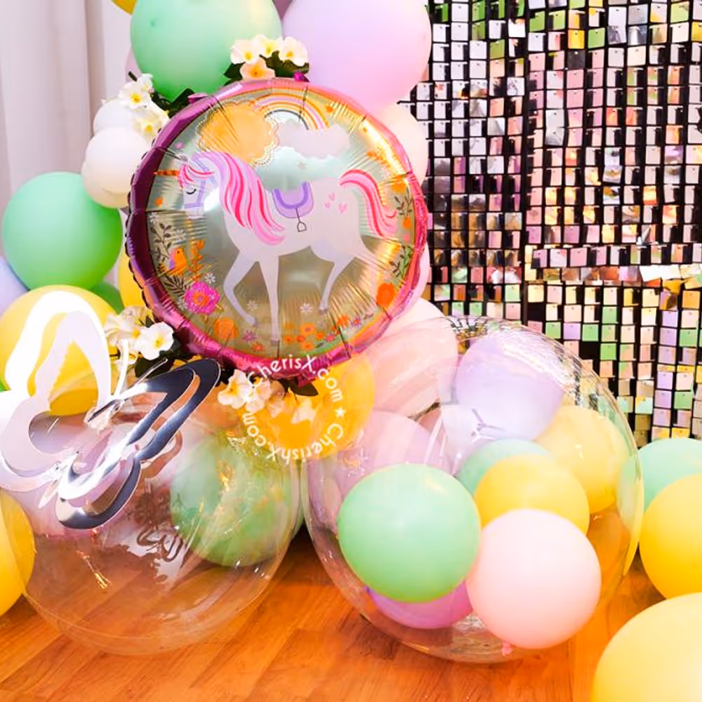 Celebrate your Kids birthday with CherishX's Unicorn Theme Decor!