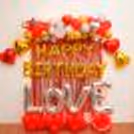Make your close one's birthday celebration extra special with CherishX's Red Themed Romantic Birthday Decoration!