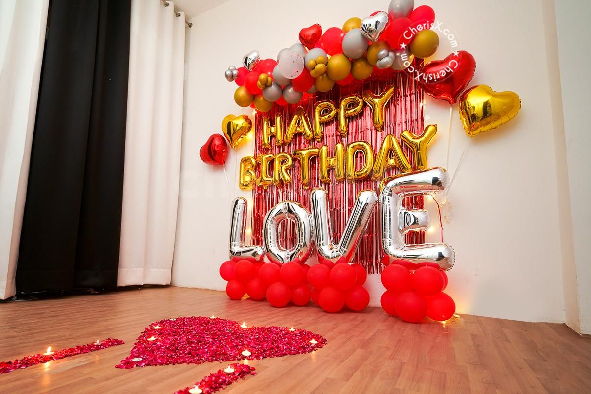 A Stunning Romantic Birthday Decor for your celebrations!