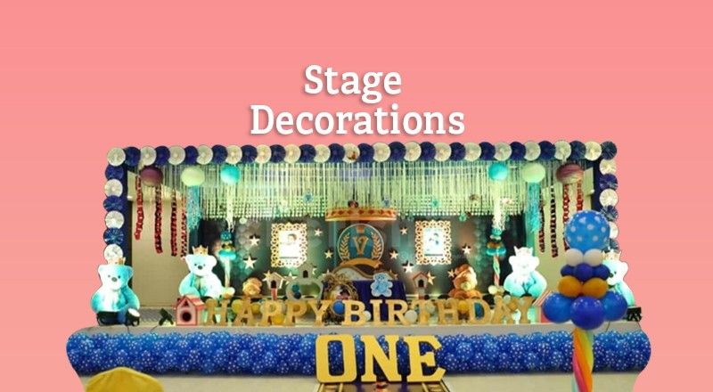 stage decoration ideas for kids