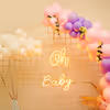 Cheers to the new beginning with CherishX's Baby Shower Decorations!