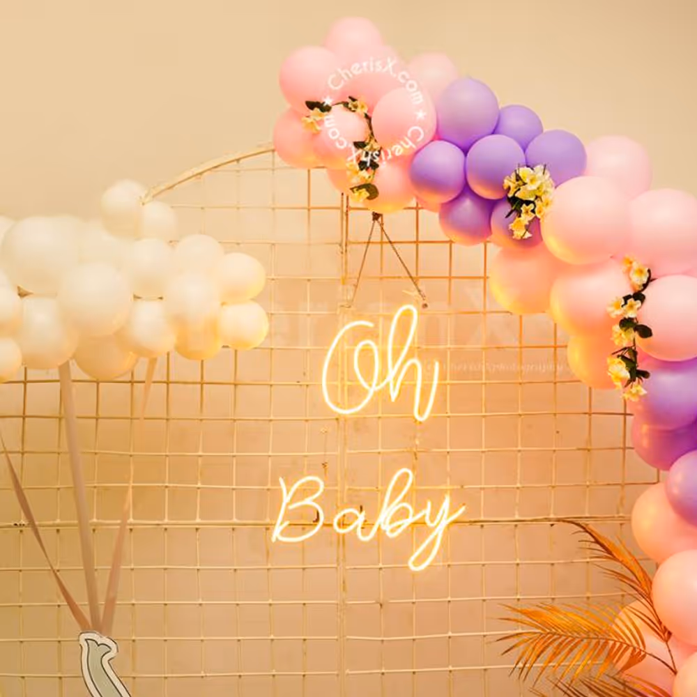 Cheers to the new beginning with CherishX's Baby Shower Decorations!