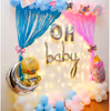 A Stunning Pastel Pink and Blue Theme Baby Shower Decor!