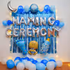A Baby Boy Blue Themed Naming Ceremony Decoration by CherishX!