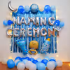 A Baby Boy Blue Themed Naming Ceremony Decoration by CherishX!