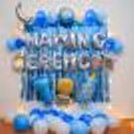A Baby Boy Blue Themed Naming Ceremony Decoration by CherishX!