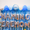 Balloon Decoration for Baby Boy's Naming Ceremony!