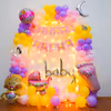 Get a wonderful Pastel theme welcome baby decoration in Delhi NCR.