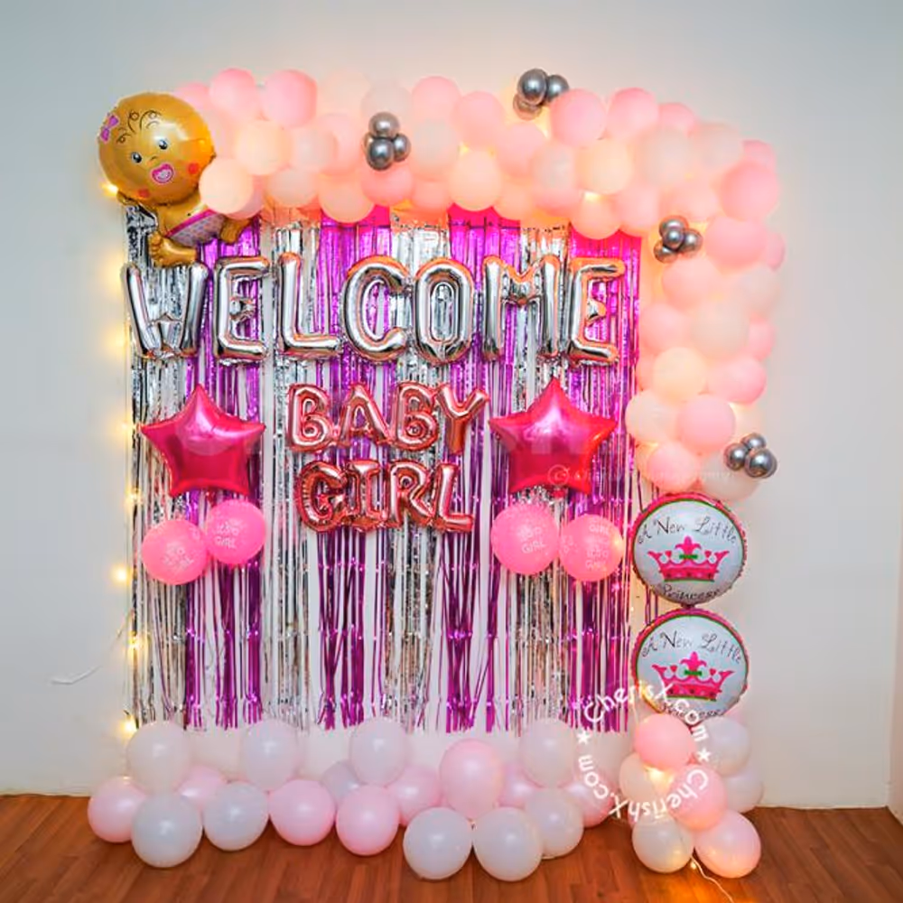 A Welcome Baby Girl Decoration by CherishX.