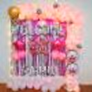 A Pink and White Themed Naming Ceremony Decor by CherishX.