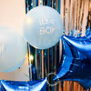 Make it special by getting a blue and white themed naming ceremony decoration!