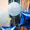 A Blue and White themed Welcome Baby Decor by CherishX!