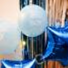 A Blue and White themed Welcome Baby Decor by CherishX!