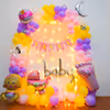 Pastel themed Annaprashan decor by CherishX.