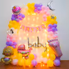 Pastel themed Annaprashan decor by CherishX.