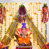 Ganesh Chaturthi Pandal Decoration by CherishX