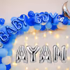 Make the naming ceremony of your baby boy memorable with ChershX's Blue themed balloon decoration!