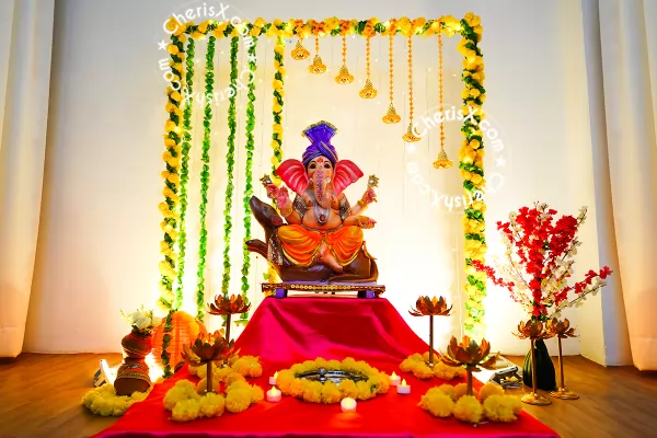 Special Ganesh Chaturthi Decorations at Home in Pune