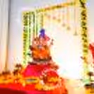Celebrate Ganesh Chaturthi with our exclusive Ganesh Chaturthi Pandal Decoration in yellow and Green Colour theme.