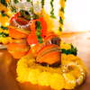 Celebrate Ganesh Chaturthi with our exclusive Ganesh Chaturthi Pandal Decoration in yellow and Green Colour theme.
