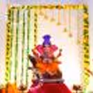 Celebrate Ganesh Chaturthi with our exclusive Ganesh Chaturthi Pandal Decoration in yellow and Green Colour theme.