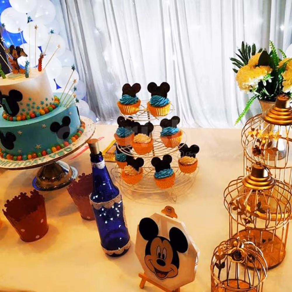 Celebrate your baby boy's birthday with Mickey Mouse Theme Decoration by CherishX!