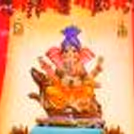 Exotic Flowers Ganpati Decor — photo 5