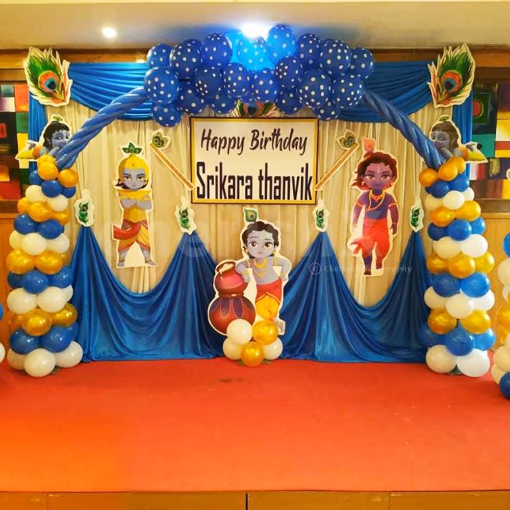 Plan a grand birthday party for your Kid's Birthday.