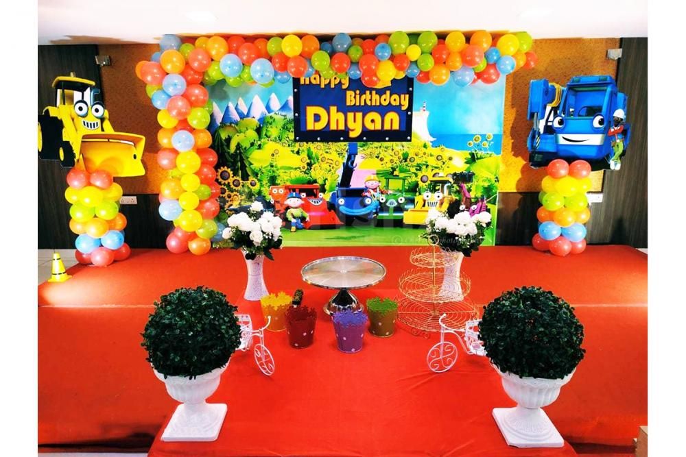 Exclusive Bob the Builder Theme Decoration for Kid's Birthday and Baby Shower Celebrations!