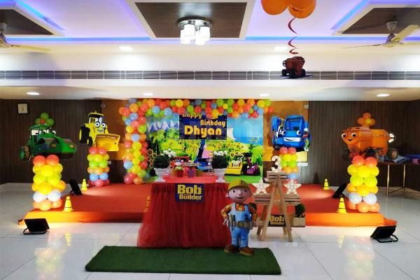 Make your kid's birthday grand by getting this Bob the Builder Theme Decoration by CherishX!