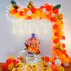 Festive Decoration for Ganesh Chaturthi with Balloons & LED Lights