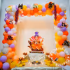 Ganpati Idol Decoration with LED Lights & Balloon Frame