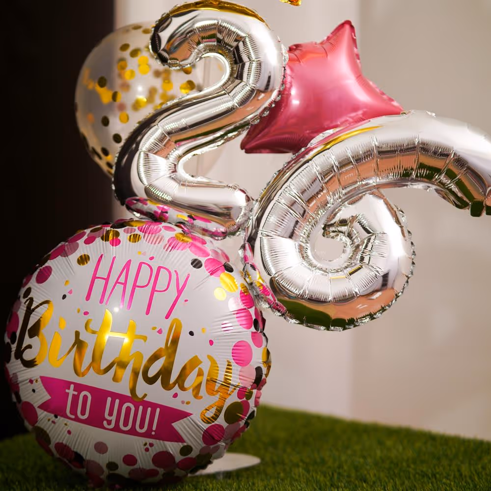 Personalized with numbers and letters of your loved ones