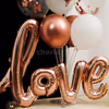The rose gold balloons add a tinge of extravagance that your special ones will surely love