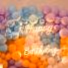 A fun birthday party with a fun bubble balloon decor