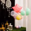 A pleasing and memorable gift choice is the Pastel Star birthday balloon bouquet