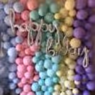 Pastel Theme balloon decor for your birthday