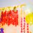 Stylish Lantern Janmashtami Puja Decoration — photo 3