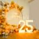 Golden Boho Theme Ring Birthday Decor — photo 3